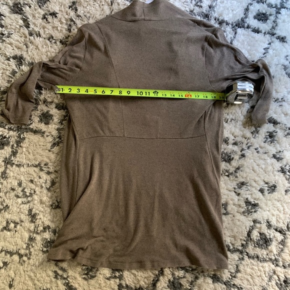 NY Collection Waterfall Cardigan - Picture 9 of 10